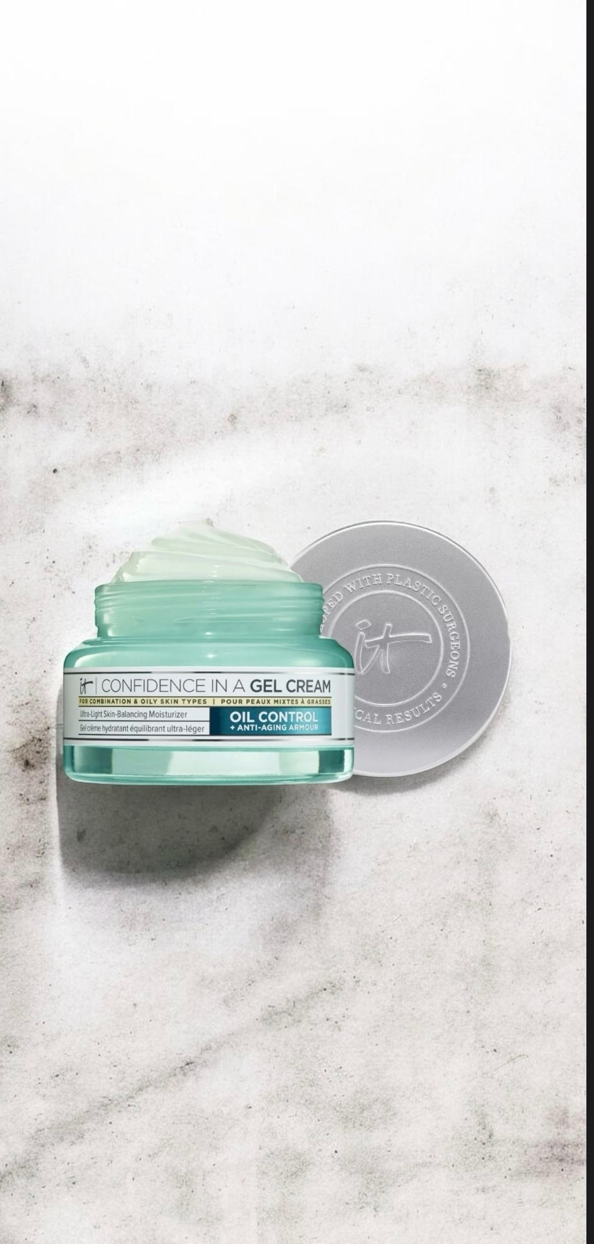 Crema Hidratante Facial de Gel para el Cuidado de la Piel