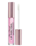 Brillo labial Mi tienda Too Faced Lip Injection Maximum Plump en tono rosa brillante con aplicador de precisión.
