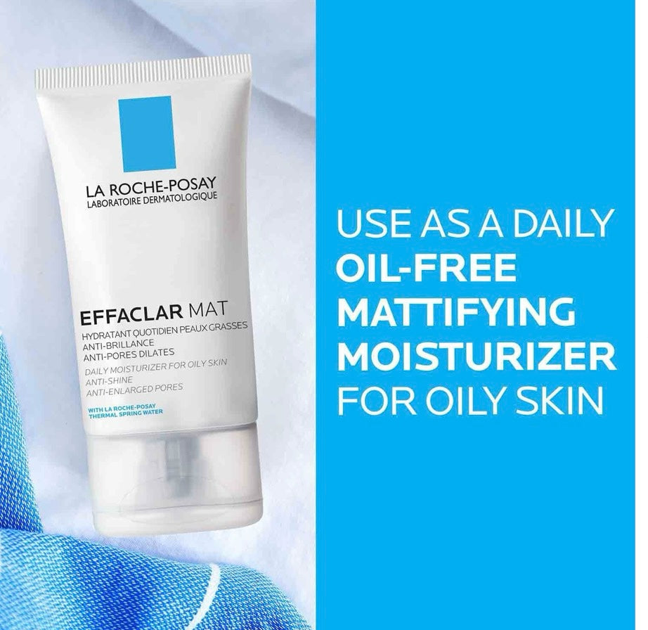 Mi tienda La Roche-Posay Effaclar Mat crema hidratante diaria sin aceite para piel grasa con efecto mate