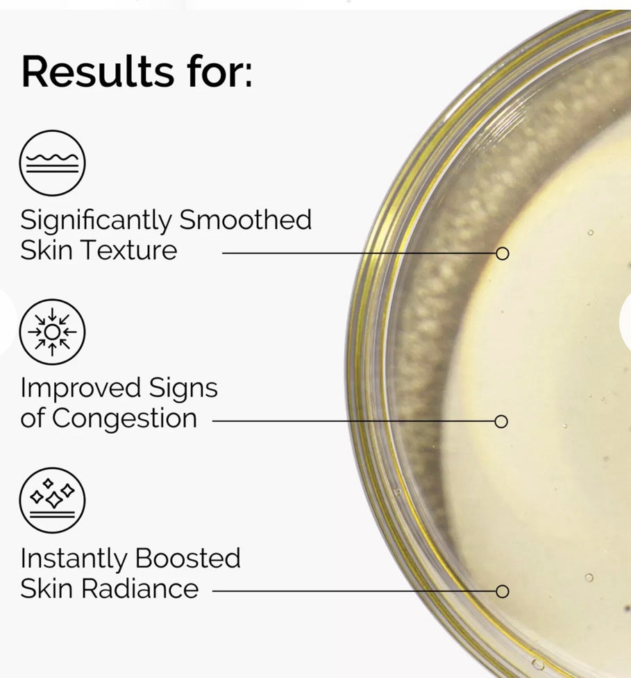 Mi tienda The Ordinary Glycolic Acid Toning Solution mostrando beneficios de textura, congestión y luminosidad